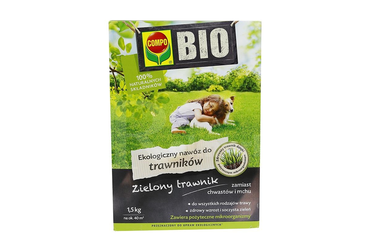 Nawóz do trawników 1,5kg. BIO Compo