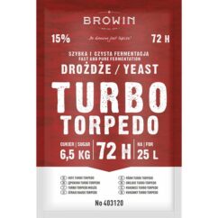 Drożdże gorzelnicze Turbo 72h 120g. Biowin