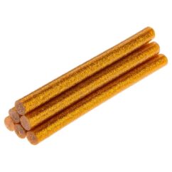 Wkłady klejowe 8mm. 6szt. brokatowe złote Topex XX