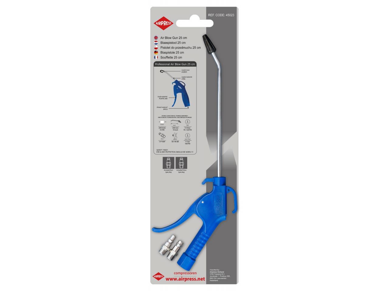 Pistolet do przedmuchiwania 25cm. Airpres - obrazek 2