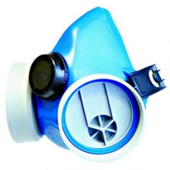 Półmaska silikonowa 2 pochłaniacze Euromask