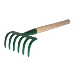 Grabki 6-zębne 30cm.trzon drewniany Kard