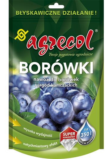 Nawóz do borówek i jagód kamczackich 0,35kg. Agrec