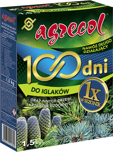 Nawóz do iglaków 100 dni 1,5kg. Agrecol XXX