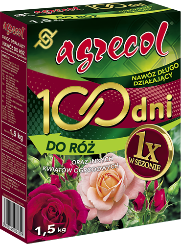 Nawóz do róż 100 dni 1,5kg. Agrecol