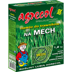 Nawóz do trawnika na mech 1,2kg. Agrecol
