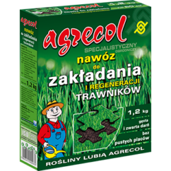 Nawóz do zakład. i regeneracji trawnika 1,2kg Agre