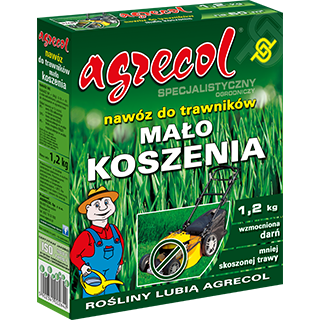 Nawóz do trawników 5kg. mało koszenia Agrecol