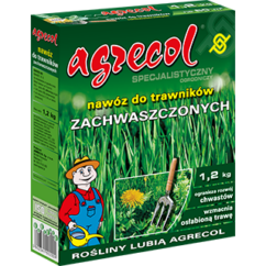 Nawóz do trawników zachwaszczonych 10kg. Agrecol