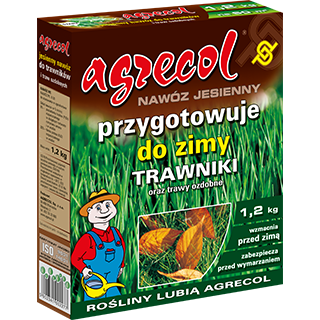 Nawóz jesienny do trawników 3kg. Agrecol