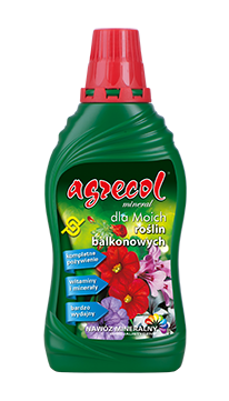 Nawóz mineralny do roślin balkon 0,5l. Agrecol