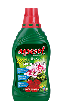 Nawóz mineralny do pelargoni 0,5l. Agrecol
