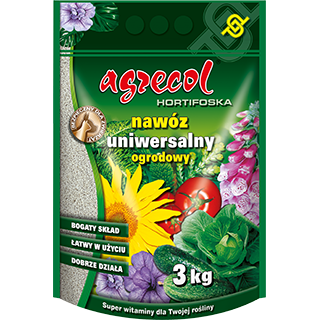 Nawóz uniwersalny 3kg. hortifoska Agrecol