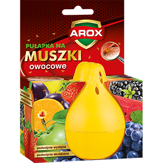 Pułapka na muszki owocówki gruszka Arox