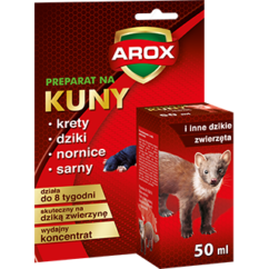 Płyn odstraszający kuny 50ml. Arox