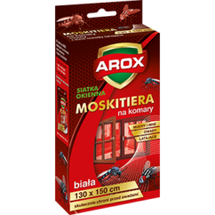 Moskitiera - siatka na okno 100*100 rzep biała