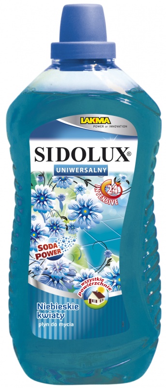 Płyn uniwersalny 1l. niebieskie kwiaty Sidolux