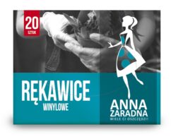 Rękawice winylowe 20 szt.