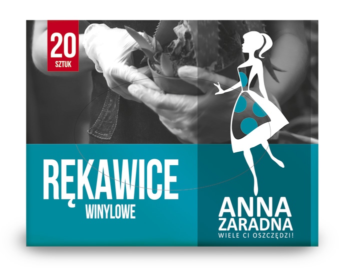 Rękawice winylowe 20 szt.