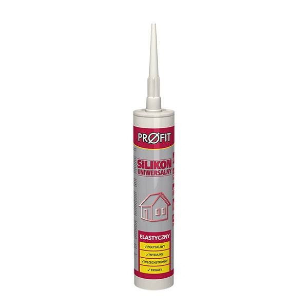Silikon uniwersalny 280ml. brązowy