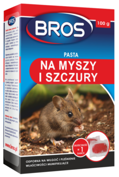 Pasta na myszy i szczury 150g. Bros