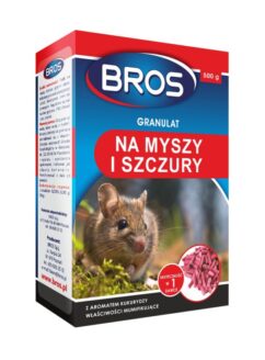 Granulat na myszy i szczury 1kg Bros