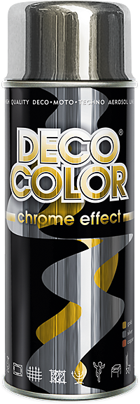 Lakier spray 400ml. chrom srebrny DC