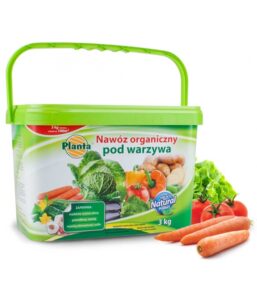 Nawóz organiczny pod warzywa 3kg. wiadro Planta