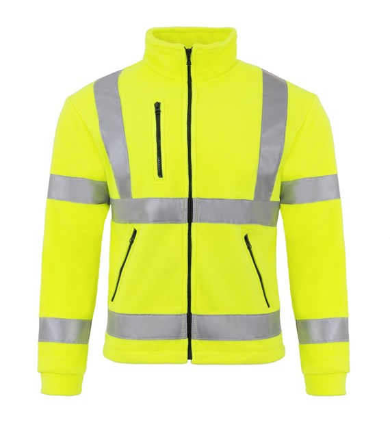 Bluza polar odblaskowa żółta rozm. XL /JHK/