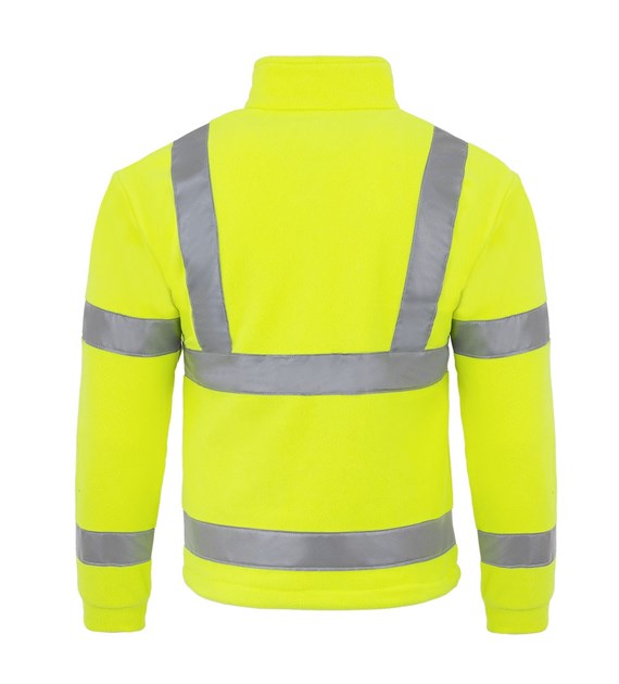 Bluza polar odblaskowa żółta rozm. XL /JHK/ - obrazek 3