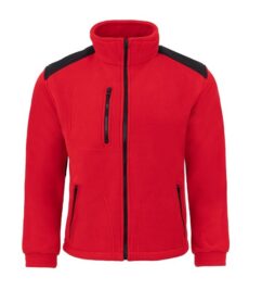 Bluza polar czerwono-czarna rozm. S /JHK/