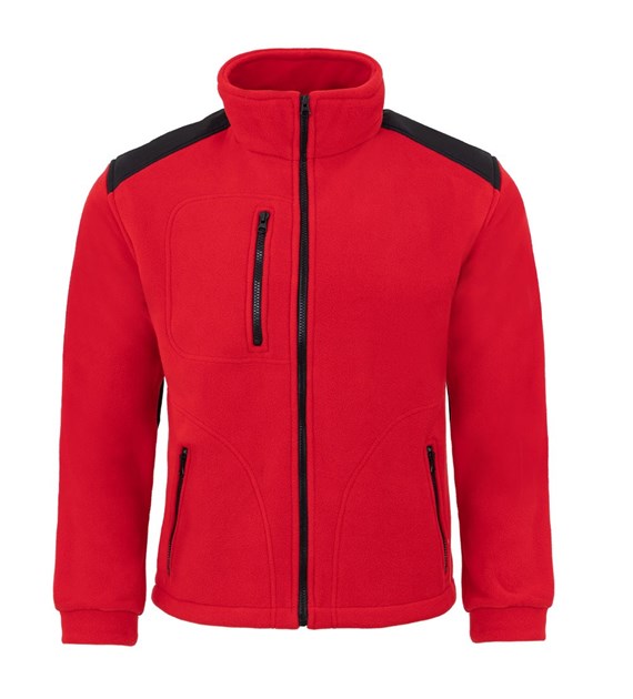 Bluza polar czerwono-czarna rozm. S /JHK/