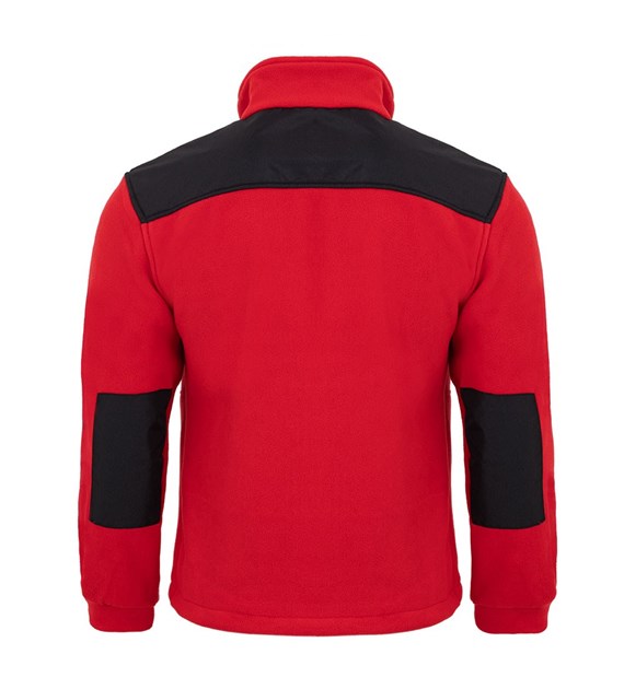 Bluza polar czerwono-czarna rozm. S /JHK/ - obrazek 3