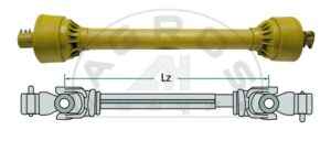 Wał PTO 560mm 500Nm L4-560C /Agtech/