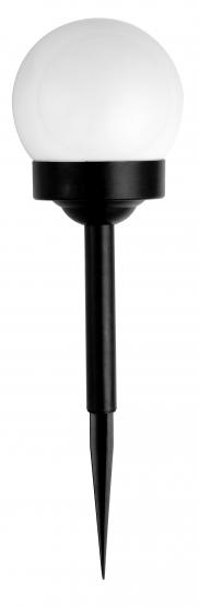 Lampa solarna plastikowa czarna 9,5*9,5*32
