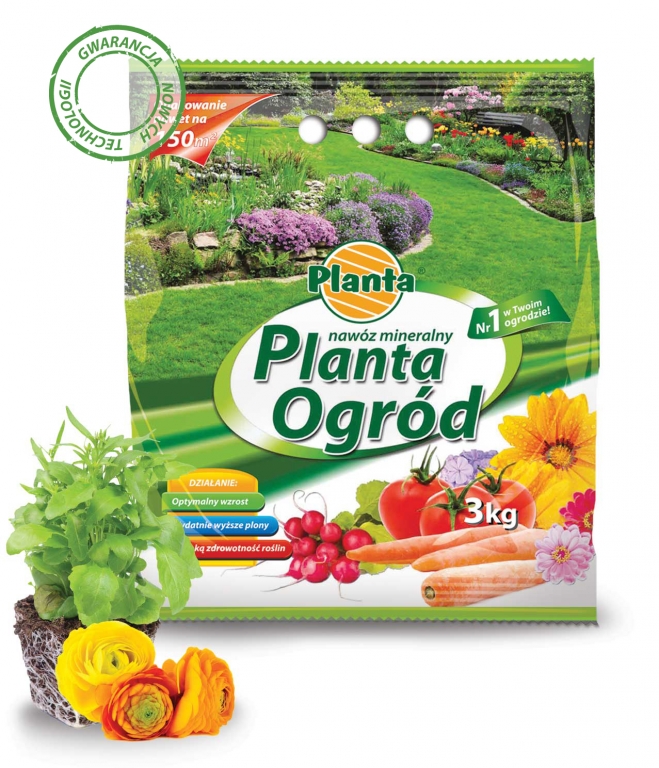 Nawóz ogród uniwersalny 10kg. worek Planta