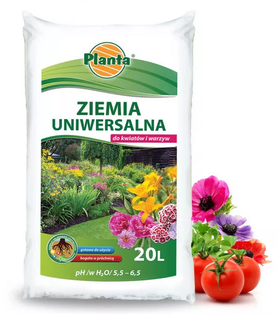 Ziemia uniwersalna 50l. Planta