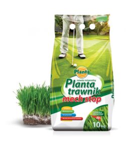 Nawóz do trawnika mech stop 10kg. worek Planta