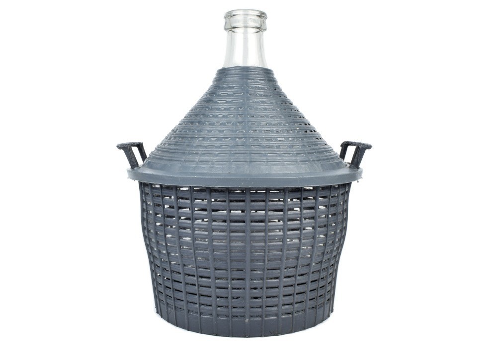 Balon w koszyku plastikowym 15l.