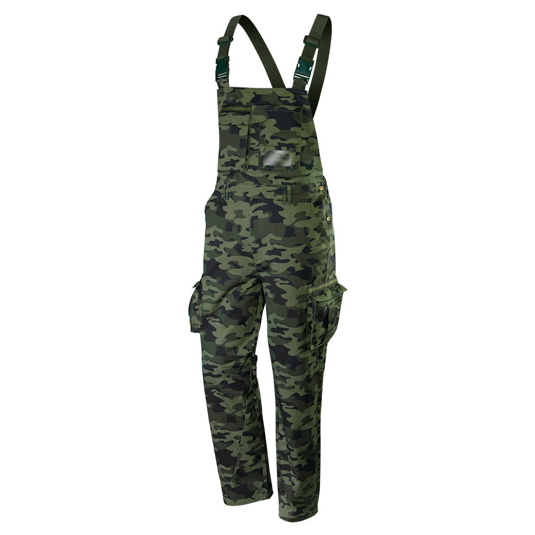 Spodnie robocze ogrodniczki CAMO L Neo