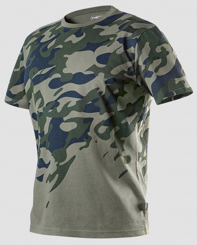 Koszulka t-shirt CAMO z nadrukiem L NEO