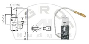 Żarówka H-3 24V 70W