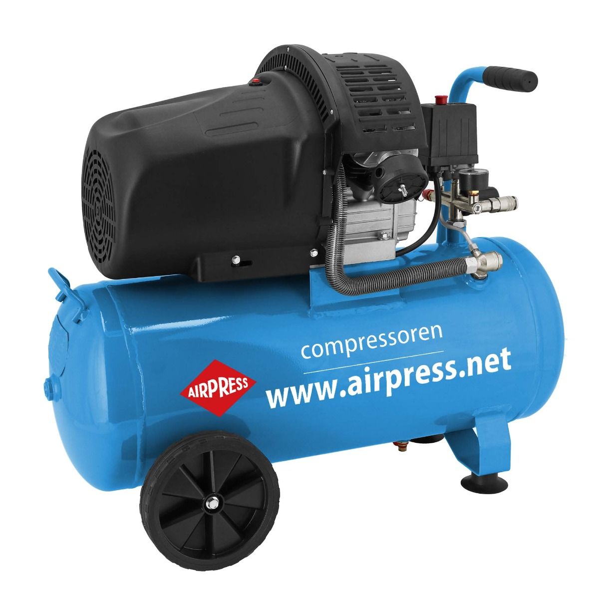 Kompresor olejowy 50l. 230V 2-tłokowy Airpres - obrazek 2
